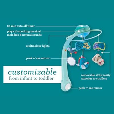 Mobiele Muziekprojector - INFANTINO - Jolis Reves 3 in 1