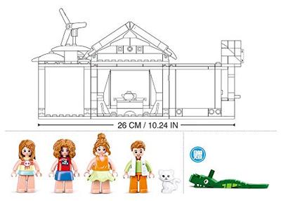 Sluban House with Garden (Girl's Dream) bouwstenen set - thumbnail
