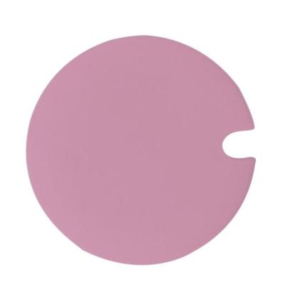 5 STKS creatieve Cup deksels food-grade siliconen Cup cover hittebestendig veilig gezond siliconen deksel met gat (roze)