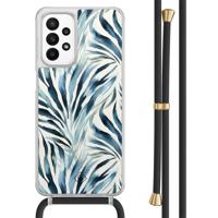 Samsung Galaxy A23 hoesje met koord - Japandi waves - thumbnail