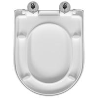Toiletzitting Wit 48 x 36.5 x 4.5 cm Polypropyleen - thumbnail