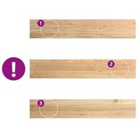 Vensterbanken 2 st onbehandeld 140x25x2 cm massief eikenhout - thumbnail