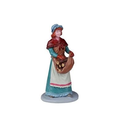 Lemax wood for the fire kerstdorp figuur type 1 Caddington Village 2022