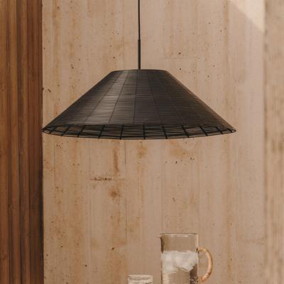 Kave Home Lampenkap 'Saranella' Rotan, 70cm