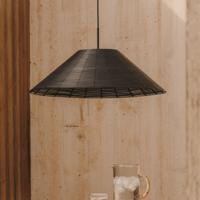 Kave Home Lampenkap 'Saranella' Rotan, 70cm - thumbnail