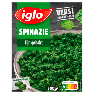 Iglo Spinazie fijn gehakt 500 g bij Jumbo