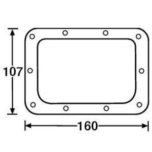 Adam Hall 34097 Montage achterring voor 34083 handvat Adam Hall 34097 Montage achterring voor 34083 handvat