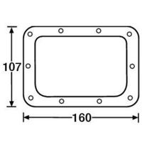 Adam Hall 34097 Montage achterring voor 34083 handvat - thumbnail