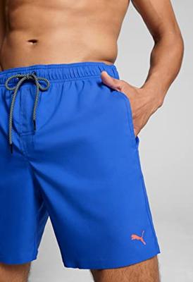 Puma Zwembroek Heren Middel Lang Benjamin Blue-S