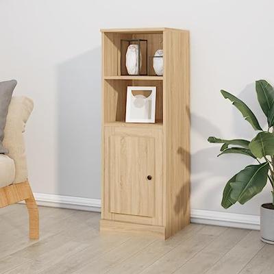 Hoge kast 36x35,5x103,5 cm bewerkt hout sonoma eikenkleurig