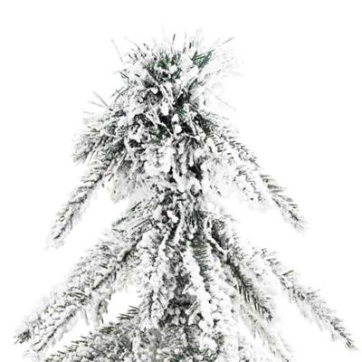 VidaXL Kerstboom met 300 led met standaard wit 210 cm pe en staal VidaXL Kerstboom met 300 led met standaard wit 210 cm pe en staal