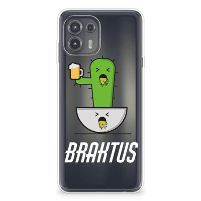 Motorola Edge 20 Lite Telefoonhoesje met Naam Braktus