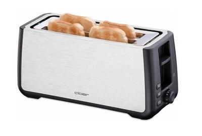 Cloer 3579 XXL Broodrooster 1800W RVS/Zwart