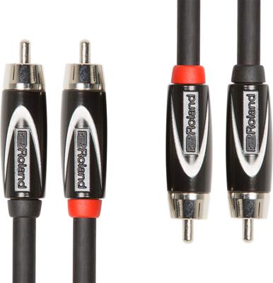 Roland RCC-5-2R2R instrumentenkabel 2x RCA - 2x RCA 1.5 meter