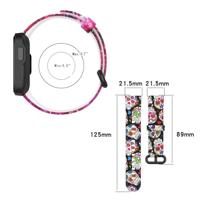 Siliconen band met print - Verfprint - Xiaomi Mi Watch Lite / Redmi Watch - thumbnail