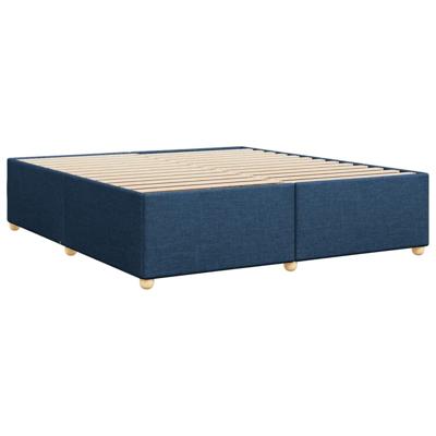 Bedframe zonder matras stof blauw 180x200 cm