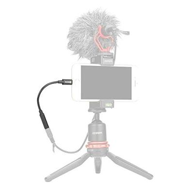 Boya BY-K3 female TRRS naar male Lightning adapter