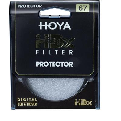 Hoya HDX Protector Filter 55mm - Volledig neutrale lichtdoorlating