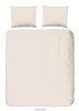 Good Morning Dekbedovertrek "uni dessin" - Zand - (200x200/220 cm) - Katoen - thumbnail