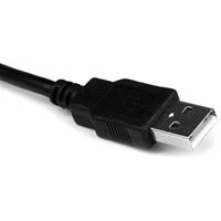 StarTech.com Korte USB naar RS232 Seriële DB9 Adapterkabel met COM-behoud - thumbnail