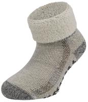 Merino wollen kindersokken met antislip - thumbnail