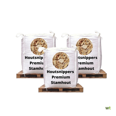 Houtsnippers premium stamhout 6m3 bigbag Warentuin Collection - Warentuin collection