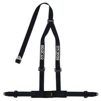 Harnas met 3 bevestigingspunten Sparco Screw Fi Kleur Zwart - thumbnail