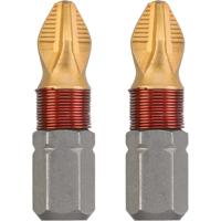 Schroefbit 25mm titaan ph 2 2st KWB - Kwb - thumbnail
