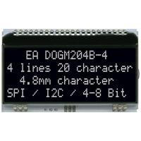 DISPLAY VISIONS 7-segments-display 4.80 mm 3.3 V, 5 V Aantal cijfers: 4 EADOGM204S-A - thumbnail