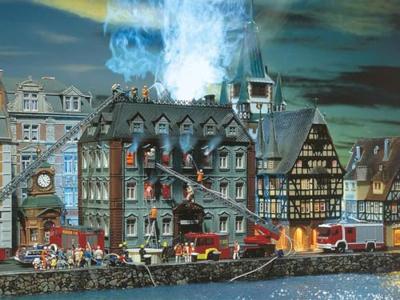 Faller 231721 N Brandend belastingkantoor