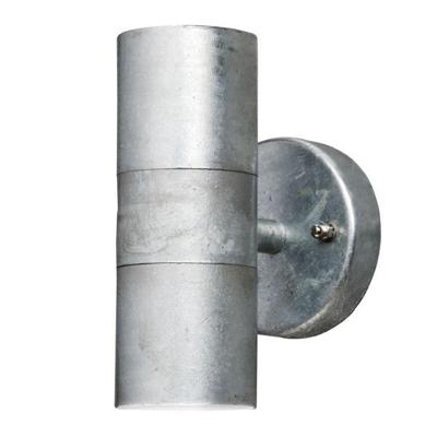 KonstSmide WandspotModena Up - Down 2-lichts 17cm zinkgrijs - 7571-320