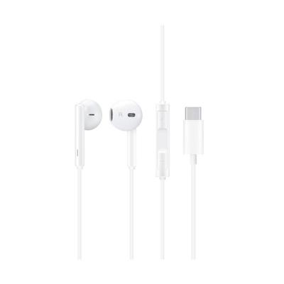 HUAWEI CM33 Mobiele telefoon In Ear headset Kabel Wit Volumeregeling