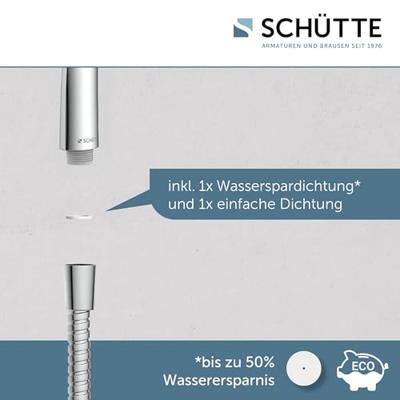 Schutte NAPOLI handdouche | 3 functies | chroom 60740 - thumbnail