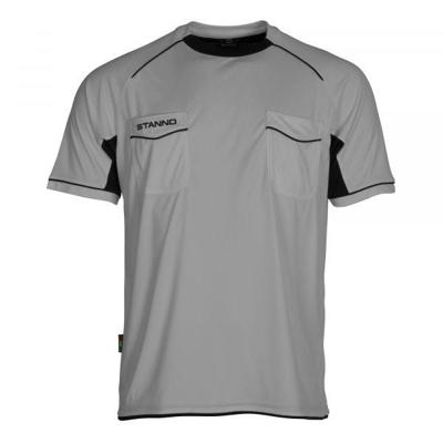 Stanno 429001 Bergamo Referee Shirt k.m. - Grey-Black - XXXL