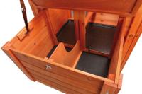 TRIXIE NATURA KIPPENHOK MET REN 170X105X77 CM - thumbnail