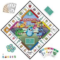 Hasbro monopoly junior 2in1 economische simulatie bordspel - thumbnail