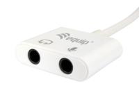 Equip 133460 audio kabel 2 x 3.5mm USB Wit - thumbnail