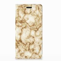 Nokia 3.1 (2018) | Standcase | Marmer Goud - thumbnail