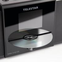 Telestar DIRA S32i CD EWF Multifunctionele Stereo Radio met CD-speler DAB+ / FM / Internet / Bluetooth Zwart - 30-320-02 - thumbnail