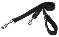 Rogz For Dogs lumberjack multipurpose lijn zwart - thumbnail