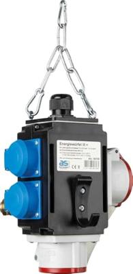 AS Schwabe MIXO 60736 Hangende CEE-stroomverdeler 400 V AS Schwabe MIXO 60736 Hangende CEE-stroomverdeler 400 V