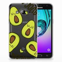 Samsung Galaxy J3 2016 Telefoonhoesje met Naam Avocado Singing - thumbnail