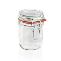 Leifheit 3192 weckpot met beugelsluiting 370 ml glas/rvs - thumbnail