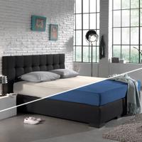 Dreamhouse Enkel Jersey 135 gr. Hoeslaken Blauw 140 x 200 cm - thumbnail