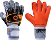 Elite keepershandschoenen Vampire junior latex grijs/oranje - thumbnail