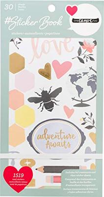 Heidi Swapp • sticker book 30pcs gold foil 1canoe2