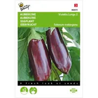 Zaden Aubergine Violetta Lunga 2 Buzzy - Buzzy - thumbnail