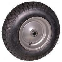 Kruiwagenwiel met kogellagers zonder as 25 mm - thumbnail