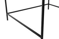 Bijzettafel DKD Home Decor 61 x 61 x 49 cm Zwart Gouden Staal Aluminium - thumbnail