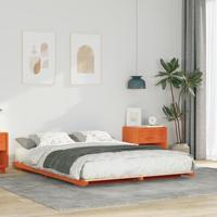Bedframe Wasbruin 140 x 210 cm Massief grenenhout - thumbnail